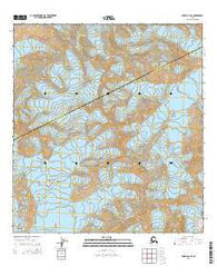 Denali A-2 SE Alaska Current topographic map, 1:25000 scale, 7.5 X 7.5 Minute, Year 2015
