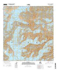 Denali A-3 SE Alaska Current topographic map, 1:25000 scale, 7.5 X 7.5 Minute, Year 2015