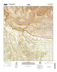 Denali B-3 NE Alaska Current topographic map, 1:25000 scale, 7.5 X 7.5 Minute, Year 2015