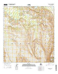Denali B-3 SE Alaska Current topographic map, 1:25000 scale, 7.5 X 7.5 Minute, Year 2015