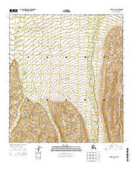 Denali C-3 NE Alaska Current topographic map, 1:25000 scale, 7.5 X 7.5 Minute, Year 2015