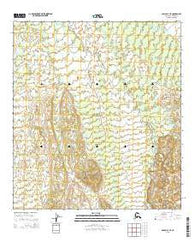 Denali C-4 SE Alaska Current topographic map, 1:25000 scale, 7.5 X 7.5 Minute, Year 2015