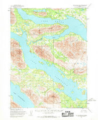Dillingham B-8 Alaska Historical topographic map, 1:63360 scale, 15 X 15 Minute, Year 1954