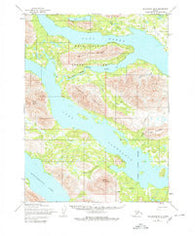 Dillingham B-8 Alaska Historical topographic map, 1:63360 scale, 15 X 15 Minute, Year 1954
