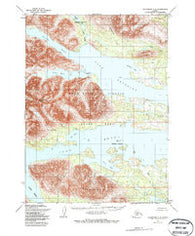 Dillingham C-8 Alaska Historical topographic map, 1:63360 scale, 15 X 15 Minute, Year 1954