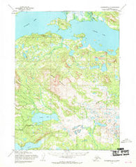 Dillingham D-7 Alaska Historical topographic map, 1:63360 scale, 15 X 15 Minute, Year 1954