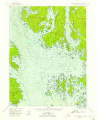 Dixon Entrance D-2 Alaska Historical topographic map, 1:63360 scale, 15 X 15 Minute, Year 1948
