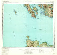 Dixon Entrance Alaska Historical topographic map, 1:250000 scale, 1 X 2 Degree, Year 1959