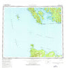 Dixon Entrance Alaska Historical topographic map, 1:250000 scale, 1 X 2 Degree, Year 1959