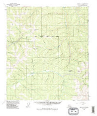 Eagle A-1 Alaska Historical topographic map, 1:63360 scale, 15 X 15 Minute, Year 1956