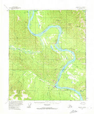Eagle D-1 Alaska Historical topographic map, 1:63360 scale, 15 X 15 Minute, Year 1956