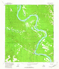 Eagle D-1 Alaska Historical topographic map, 1:63360 scale, 15 X 15 Minute, Year 1956