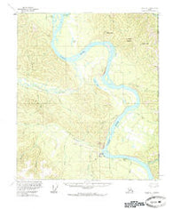 Eagle D-1 Alaska Historical topographic map, 1:63360 scale, 15 X 15 Minute, Year 1956