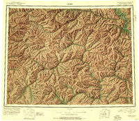 Eagle Alaska Historical topographic map, 1:250000 scale, 1 X 3 Degree, Year 1951