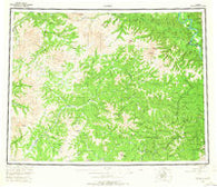 Eagle Alaska Historical topographic map, 1:250000 scale, 1 X 3 Degree, Year 1957