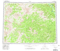 Eagle Alaska Historical topographic map, 1:250000 scale, 1 X 3 Degree, Year 1957