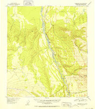 Fairbanks A-5 Alaska Historical topographic map, 1:63360 scale, 15 X 15 Minute, Year 1951