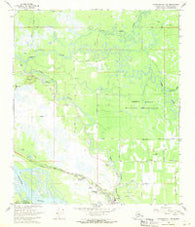 Fairbanks D-1 SW Alaska Historical topographic map, 1:24000 scale, 7.5 X 7.5 Minute, Year 1966