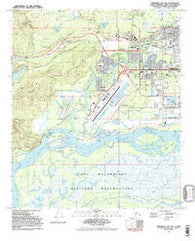 Fairbanks D-2 SW Alaska Historical topographic map, 1:25000 scale, 7.5 X 7.5 Minute, Year 1992