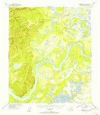 Fairbanks D-6 Alaska Historical topographic map, 1:63360 scale, 15 X 15 Minute, Year 1954