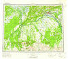 Fairbanks Alaska Historical topographic map, 1:250000 scale, 1 X 3 Degree, Year 1952