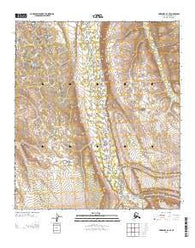 Fairbanks A-6 SE Alaska Current topographic map, 1:25000 scale, 7.5 X 7.5 Minute, Year 2013