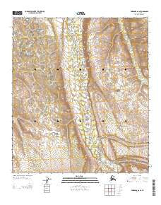 Fairbanks A-6 SE Alaska Current topographic map, 1:25000 scale, 7.5 X 7.5 Minute, Year 2013