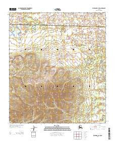 Fairbanks B-6 SW Alaska Current topographic map, 1:25000 scale, 7.5 X 7.5 Minute, Year 2013