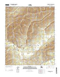 Fairbanks D-2 NW Alaska Current topographic map, 1:25000 scale, 7.5 X 7.5 Minute, Year 2013