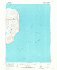 False Pass D-1 Alaska Historical topographic map, 1:63360 scale, 15 X 15 Minute, Year 1963