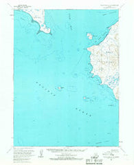 False Pass D-2 Alaska Historical topographic map, 1:63360 scale, 15 X 15 Minute, Year 1963