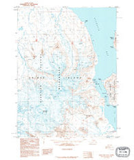 False Pass D-5 Alaska Historical topographic map, 1:63360 scale, 15 X 15 Minute, Year 1995
