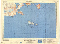 False Pass Alaska Historical topographic map, 1:250000 scale, 1 X 2 Degree, Year 1949