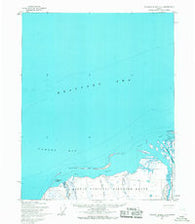 Flaxman Island A-1 Alaska Historical topographic map, 1:63360 scale, 15 X 15 Minute, Year 1955