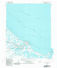 Flaxman Island A-3 Alaska Historical topographic map, 1:63360 scale, 15 X 15 Minute, Year 1955