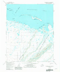 Flaxman Island A-4 Alaska Historical topographic map, 1:63360 scale, 15 X 15 Minute, Year 1955