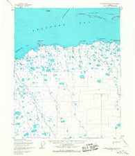 Flaxman Island A-5 Alaska Historical topographic map, 1:63360 scale, 15 X 15 Minute, Year 1955