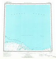 Flaxman Island Alaska Historical topographic map, 1:250000 scale, 1 X 3 Degree, Year 1955