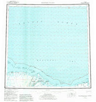 Flaxman Island Alaska Historical topographic map, 1:250000 scale, 1 X 3 Degree, Year 1955
