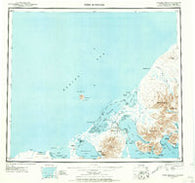 Fort Randall Alaska Historical topographic map, 1:250000 scale, 1 X 2 Degree, Year 1943