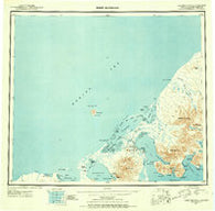 Fort Randall Alaska Historical topographic map, 1:250000 scale, 1 X 2 Degree, Year 1943