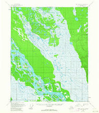 Fort Yukon A-1 Alaska Historical topographic map, 1:63360 scale, 15 X 15 Minute, Year 1956