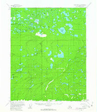 Fort Yukon A-6 Alaska Historical topographic map, 1:63360 scale, 15 X 15 Minute, Year 1956