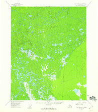 Fort Yukon B-1 Alaska Historical topographic map, 1:63360 scale, 15 X 15 Minute, Year 1956