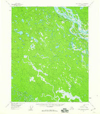 Fort Yukon B-3 Alaska Historical topographic map, 1:63360 scale, 15 X 15 Minute, Year 1956