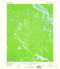 Fort Yukon B-3 Alaska Historical topographic map, 1:63360 scale, 15 X 15 Minute, Year 1956