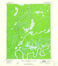 Fort Yukon D-1 Alaska Historical topographic map, 1:63360 scale, 15 X 15 Minute, Year 1956