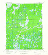 Fort Yukon D-1 Alaska Historical topographic map, 1:63360 scale, 15 X 15 Minute, Year 1956