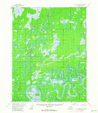 Fort Yukon D-1 Alaska Historical topographic map, 1:63360 scale, 15 X 15 Minute, Year 1956