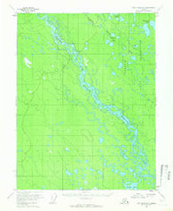 Fort Yukon D-5 Alaska Historical topographic map, 1:63360 scale, 15 X 15 Minute, Year 1955